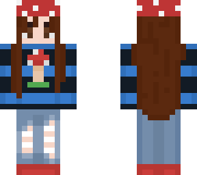 mushroom girl