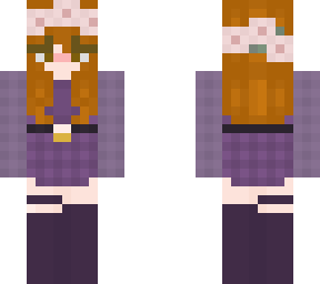 purple girl