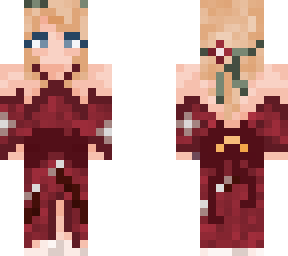 red kimono girl