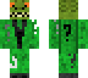 Riddle man bossk | Minecraft Skin