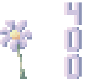 . 400 follows! <3 .