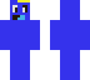 blue man