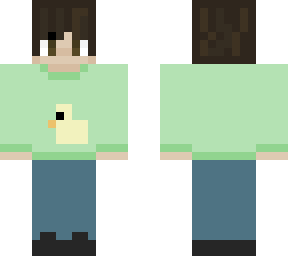 boy with duck sweater