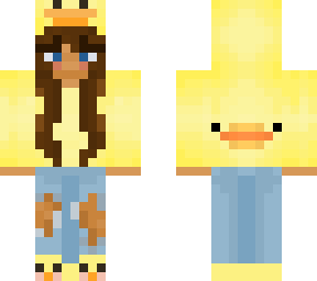 cute duck girl