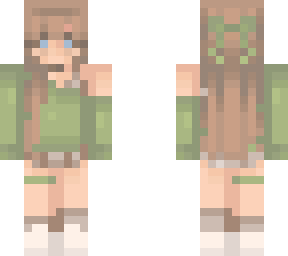 edit of pxrrfume's ". green tea latte ." skin!