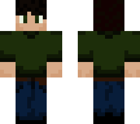generic green hoodie