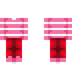 ob - pink white & red valentine hershy outfit