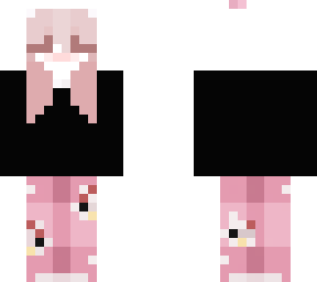 pink hair