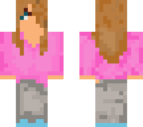 pink jumper girl
