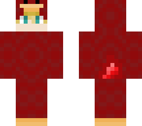 sam's red duck onesie