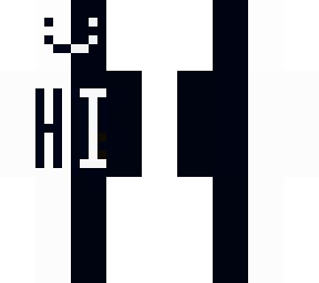 black white