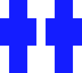 blue