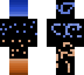 blue x orange