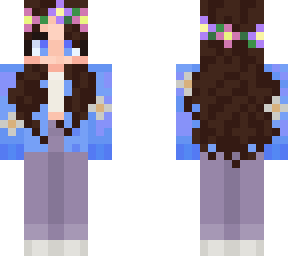 flower cardigan and headband girl slim