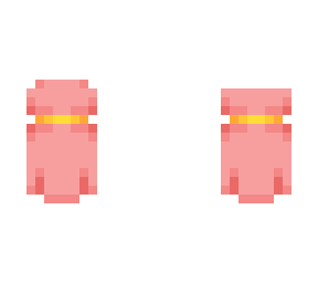 ob - silk pink dress w/ gold piece