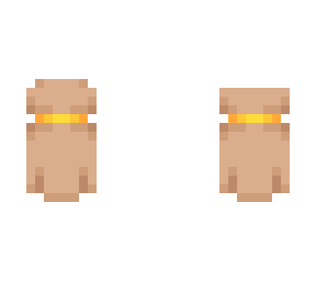 ob - silk tan dress w/ gold piece