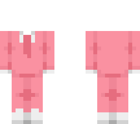 ob - simple light pink & white suit