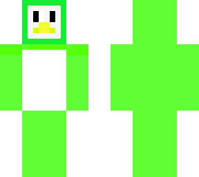 green penguin