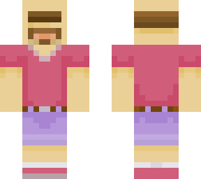 guy in pink shirt