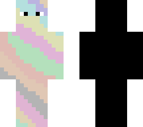 pastel with black