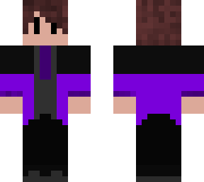purple tux