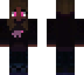 purtle without the splatters on jumper