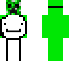 dream with a creeper mask