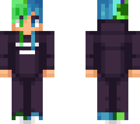green and blue