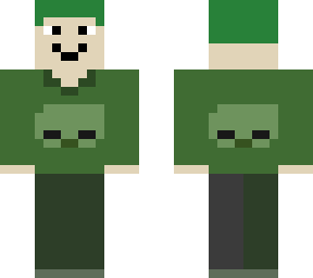 guy with zombie  shirt