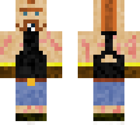 black muscle Minecraft Skins