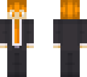 Orange suit man | Minecraft Skin