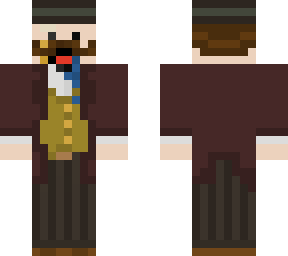 well fed gentleman modified version of scott 2005’s skin
