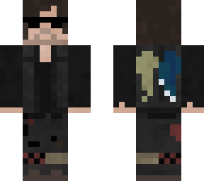 (sunglasses) daryl dixon blue winged vest (bedazzled)