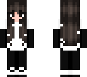 black and white
