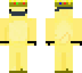 duck king with mask
