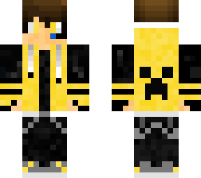 gold gamer | Minecraft Skin