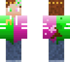 pink / green boy