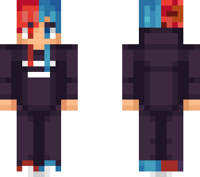 red and blue