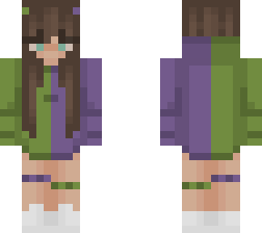 two tone hoodie girl g&p