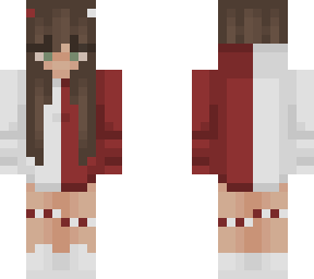 two tone hoodie girl r&w