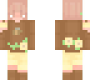 yellow and brown bee girl