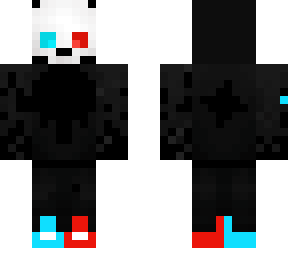 hooded retro skeleton