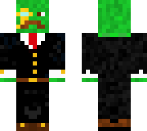 lime with a tux