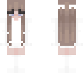 not mine, ”snowman girl” on planet minecraft