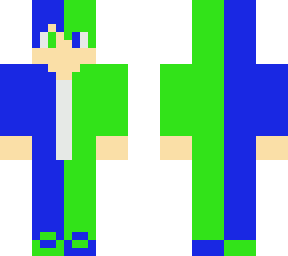 blue and green (no gloves)