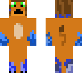 blue flame lion