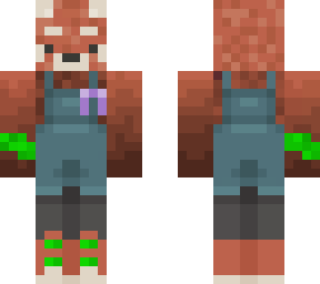 double life green red panda