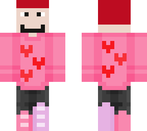 dougplays valentines skin (red hair)