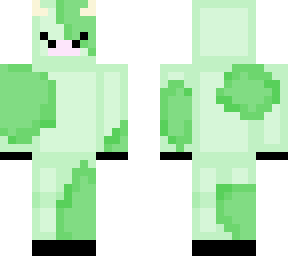 light green cow