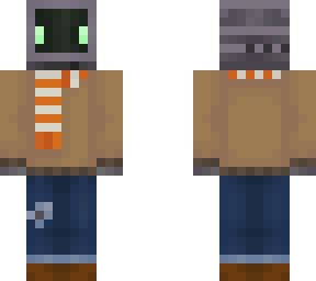 monitor & scarf